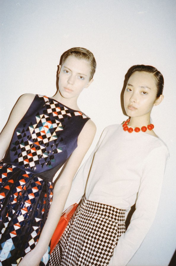 Backstage at HOLLY FULTON LFW SS2015 - C-Heads Magazine