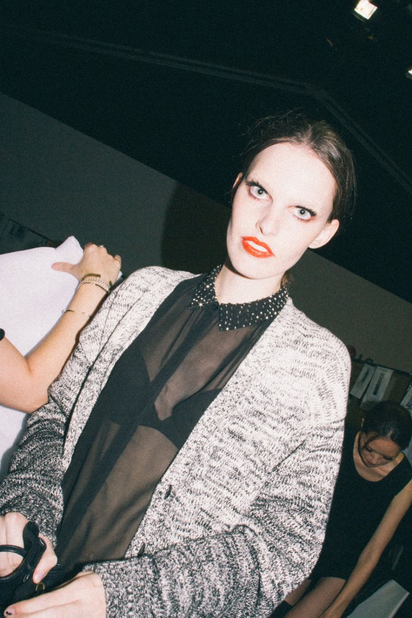 Backstage at SIBLING LFW SS2015 - C-Heads Magazine
