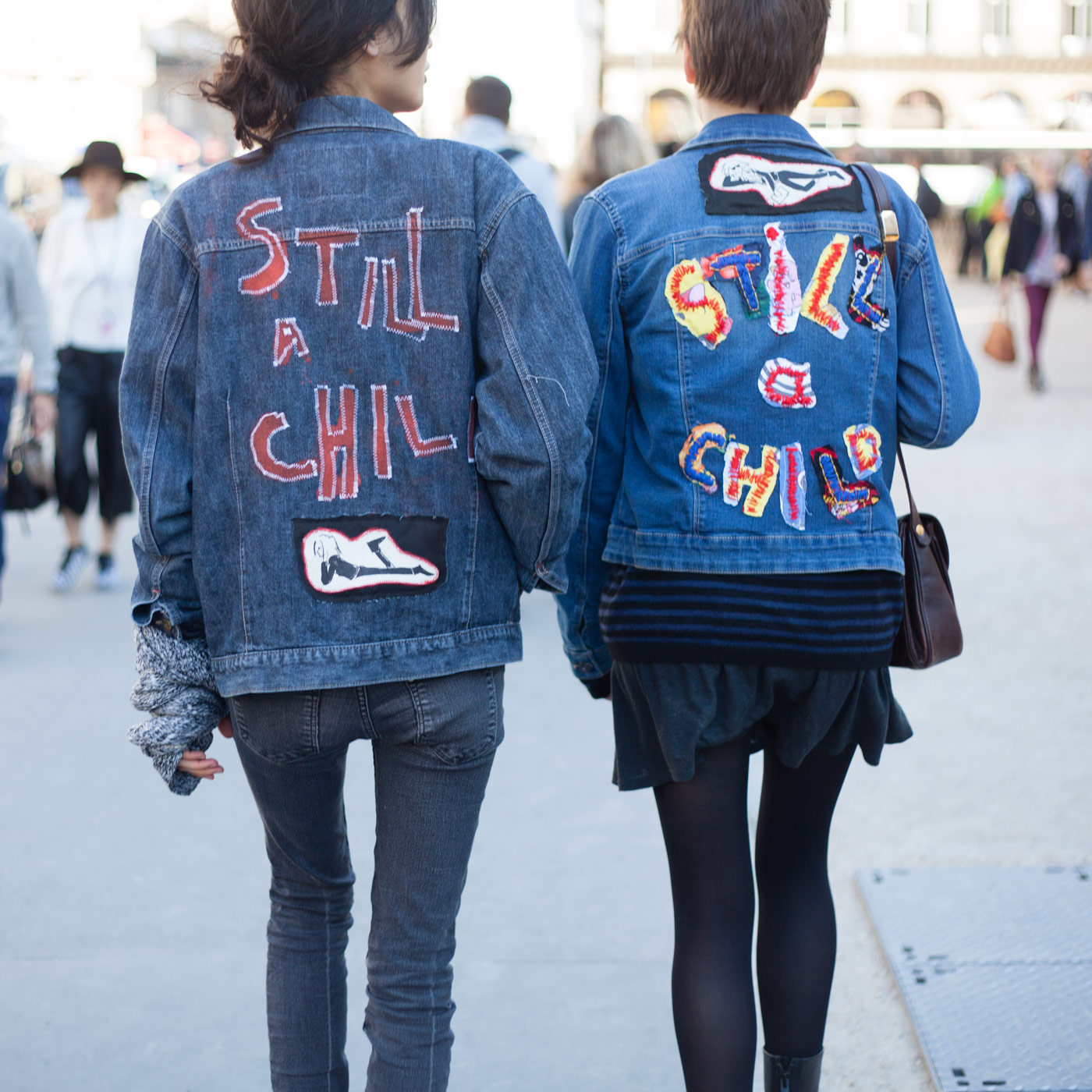 urbnite: “APC Demi Lune ”  Paris fashion week street style