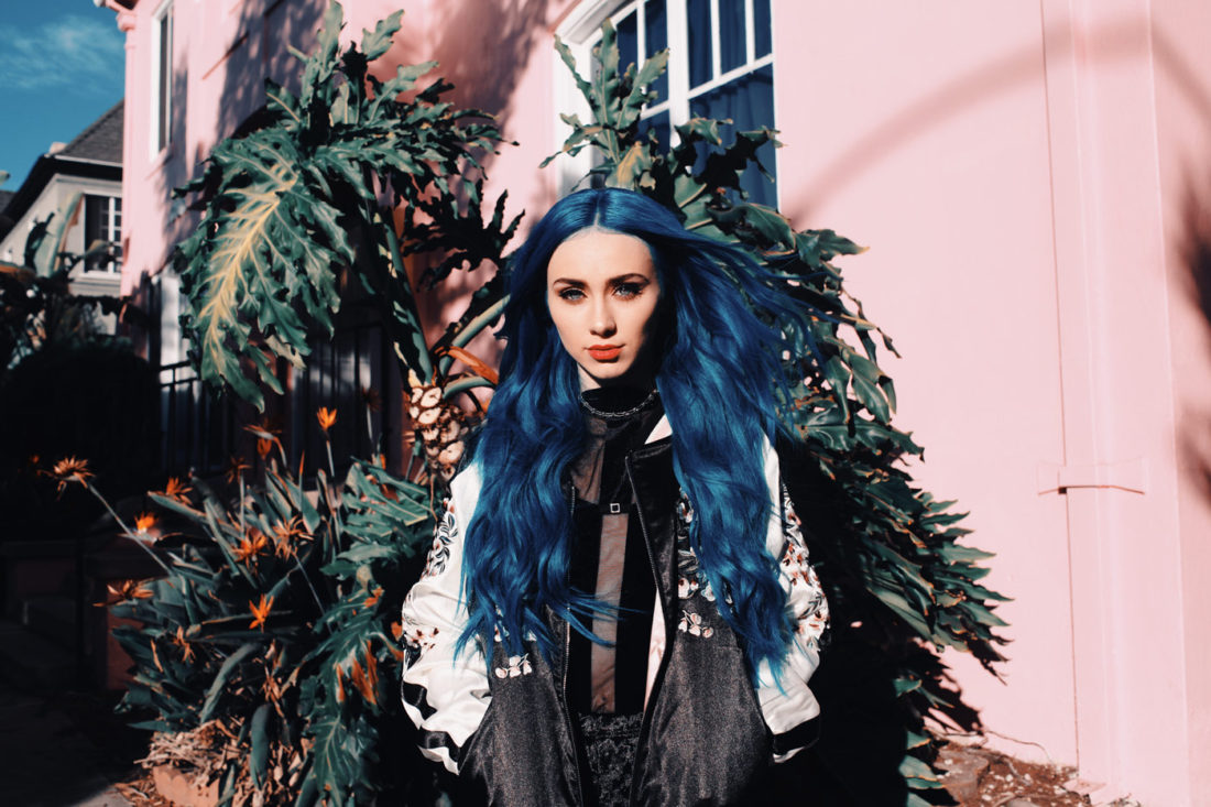 1. Jaira Burns' Blue Hair Color Transformation - wide 2
